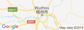 Wuzhou map